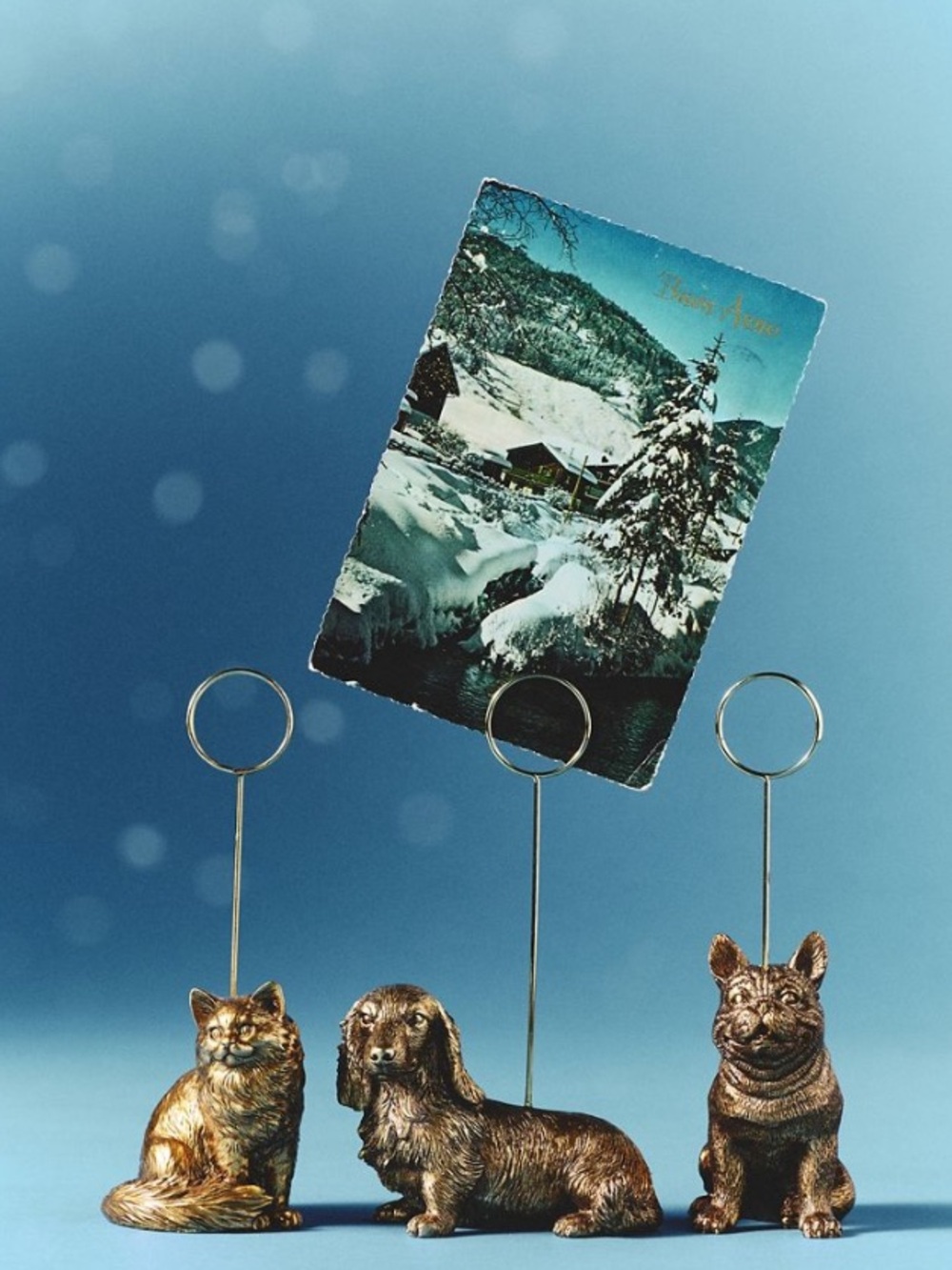 Anthropologie Frenchie Icon Photo Holder NWT